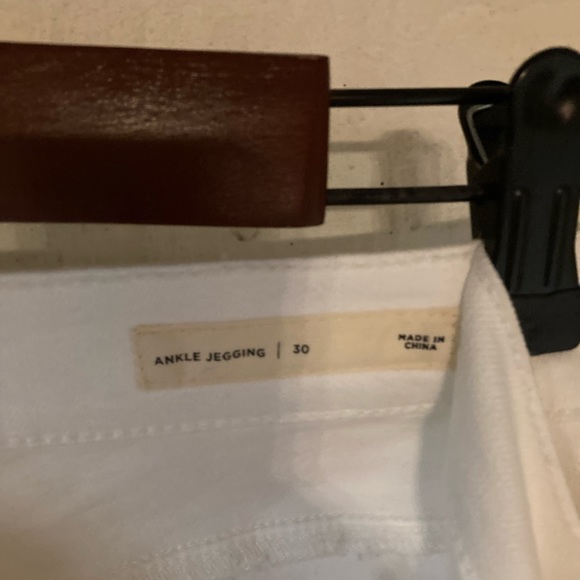 Pacsun NWOT, white, super stretch, ankle jeggings, size 30 - Picture 8 of 8